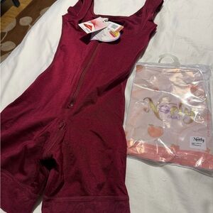 Burgundy Shapewear Bodysuit